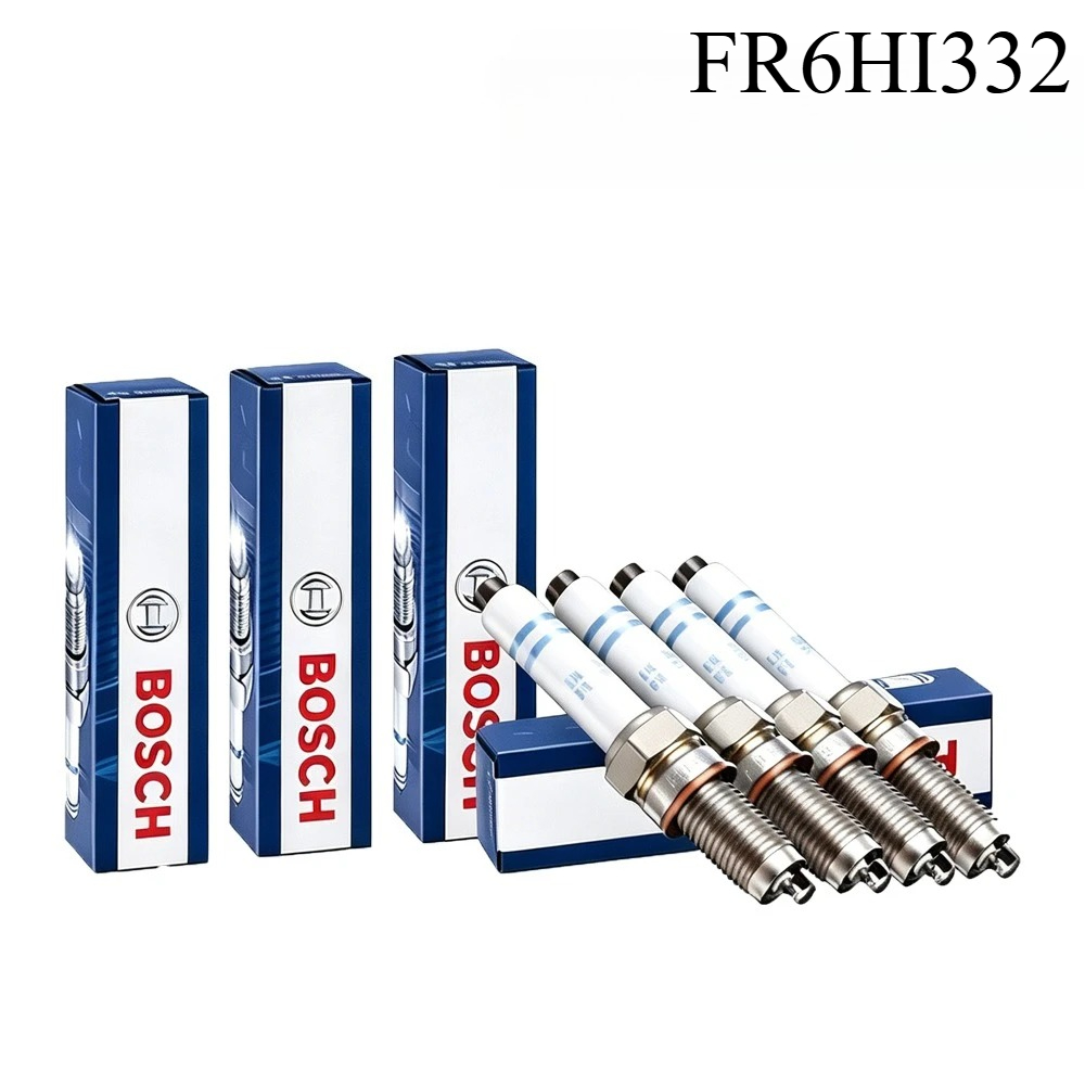 Bosch Spark Plug Iridium - Bougie d'allumage Bosch FR6HI332 adaptée aux