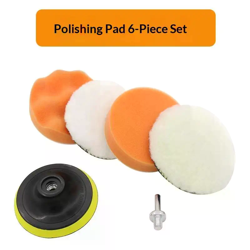 Polish Pad Set Buffer - Kit tampon en mousse pour Machine