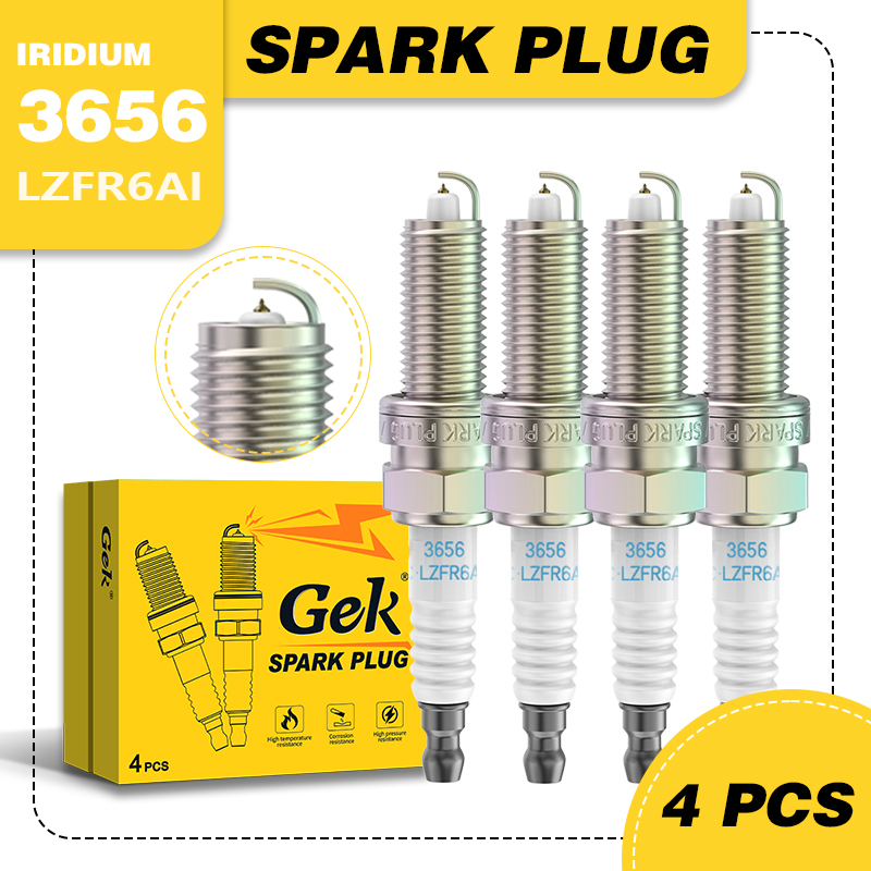 Ngk Spark Plug Laser Iridium - Bougie d'allumage Iridium 3656 NGK LZFR6AI,