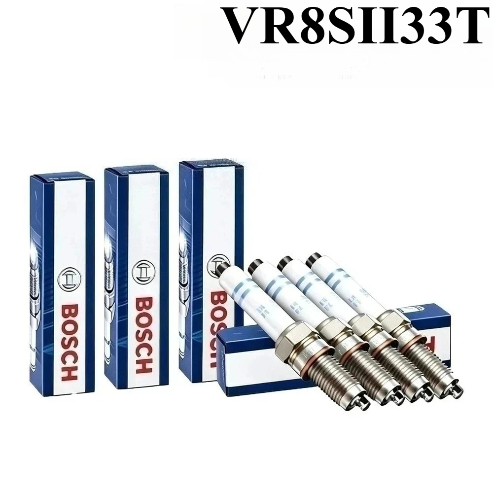 Bosch Spark Plug Iridium - Bougie d'allumage Bosch VR8SII33T adaptée aux