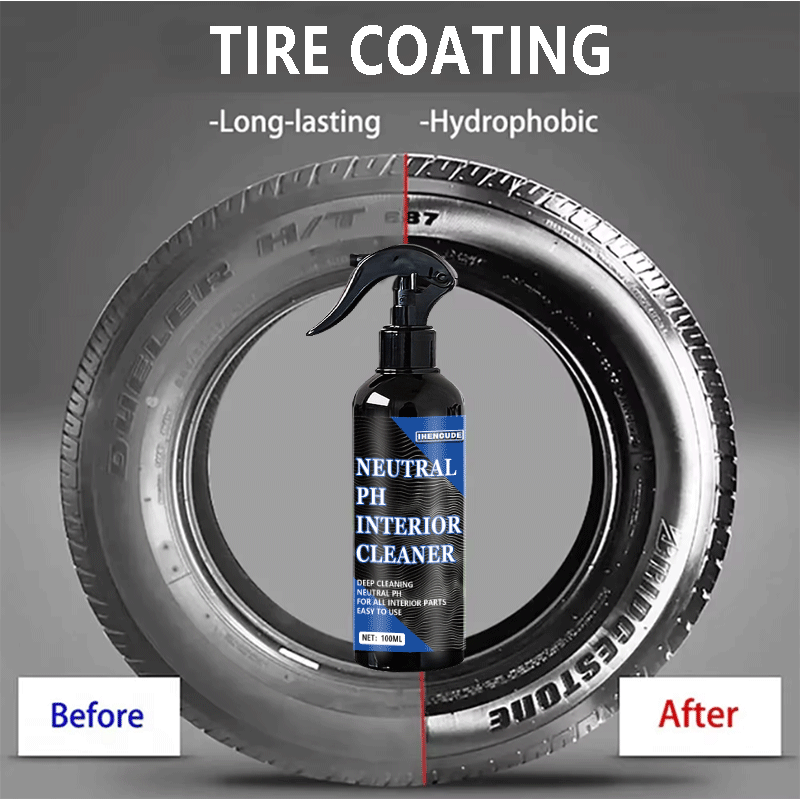 Car Wax Ceramic Coating - Spray de revêtement céramique noir pour
