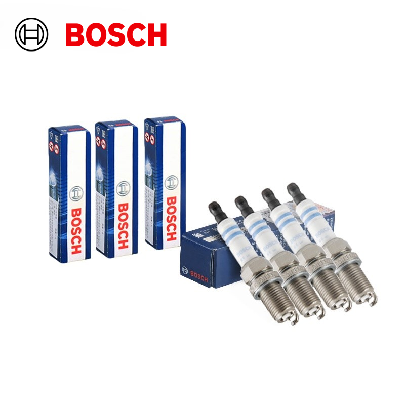 Bosch Spark Plug Iridium - 4 bougies d'allumage Bosch double iridium