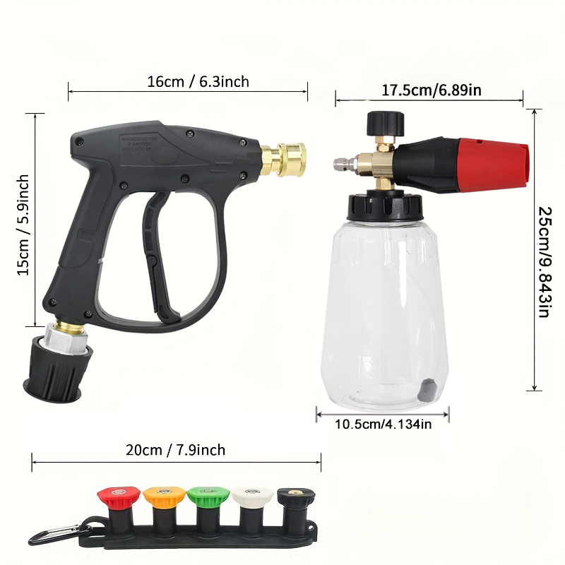 Kit de lance à mousse pour nei - Foam Cannon Car Wash avis et prix